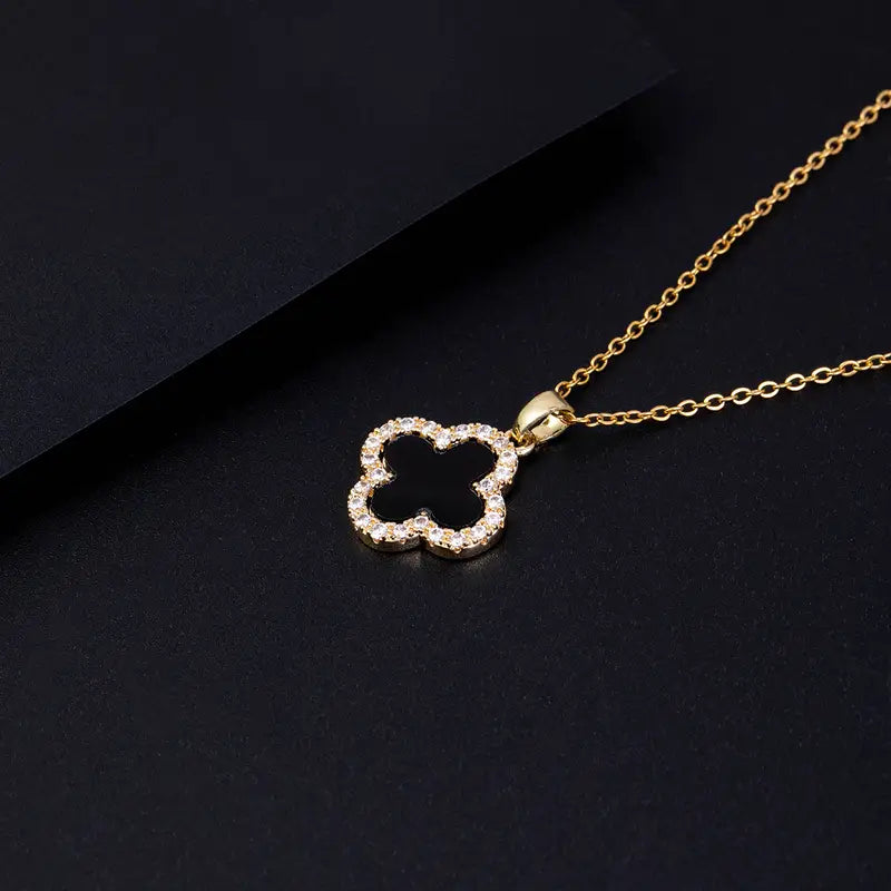 Four-Leaf Clover Pendant Necklace